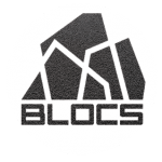 instagram BLOCS rock climbing edmonton logo
